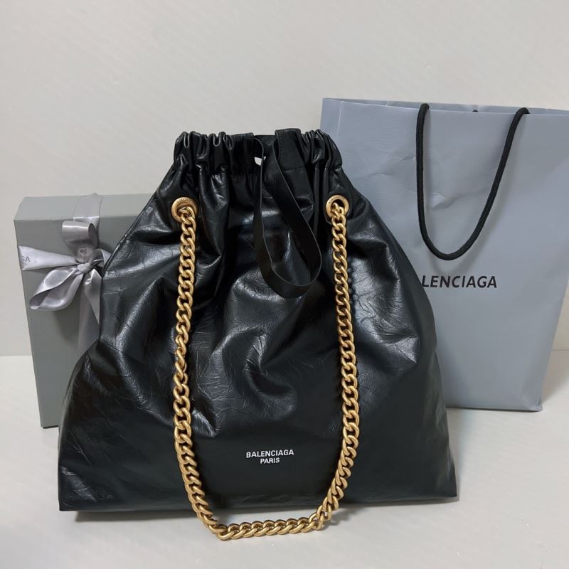 Ba*len*cia*ga crush tote bags